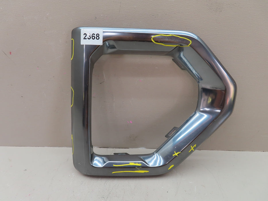 2019-2022 GMC SIERRA 1500 AT4 FRONT LEFT FOG LIGHT BEZEL COVER TRIM OEM 84528058