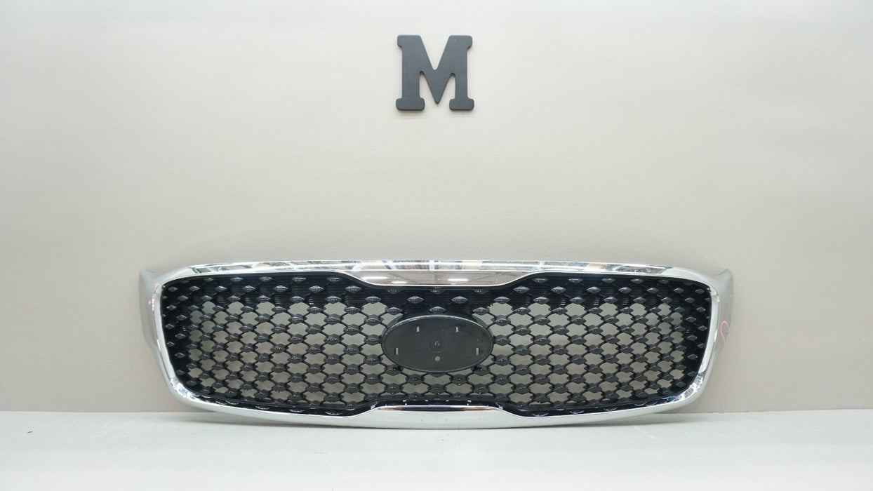 2016-2018 KIA SORENTO FRONT UPPER RADIATOR GRILLE 86350-C6000 AFTERMARKET