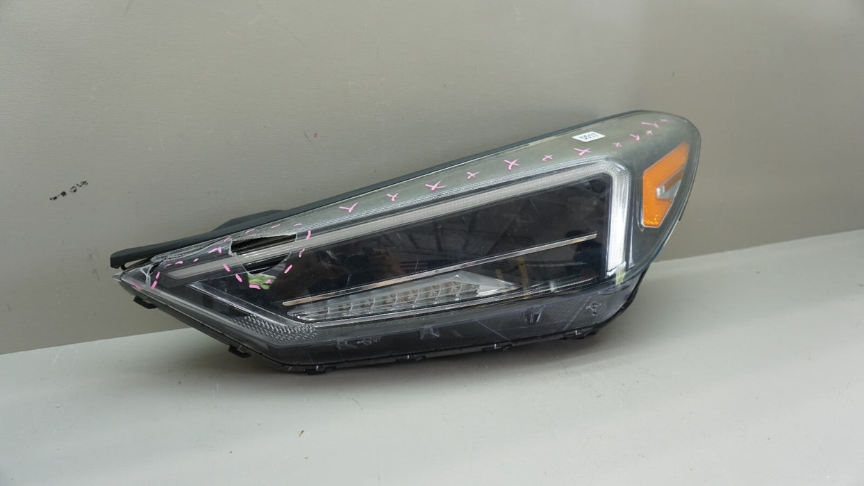 2019-2021 HYUNDAI TUCSON FRONT LEFT DRIVER SIDE HEADLIGHT LAMP LED OEM 92101-D3