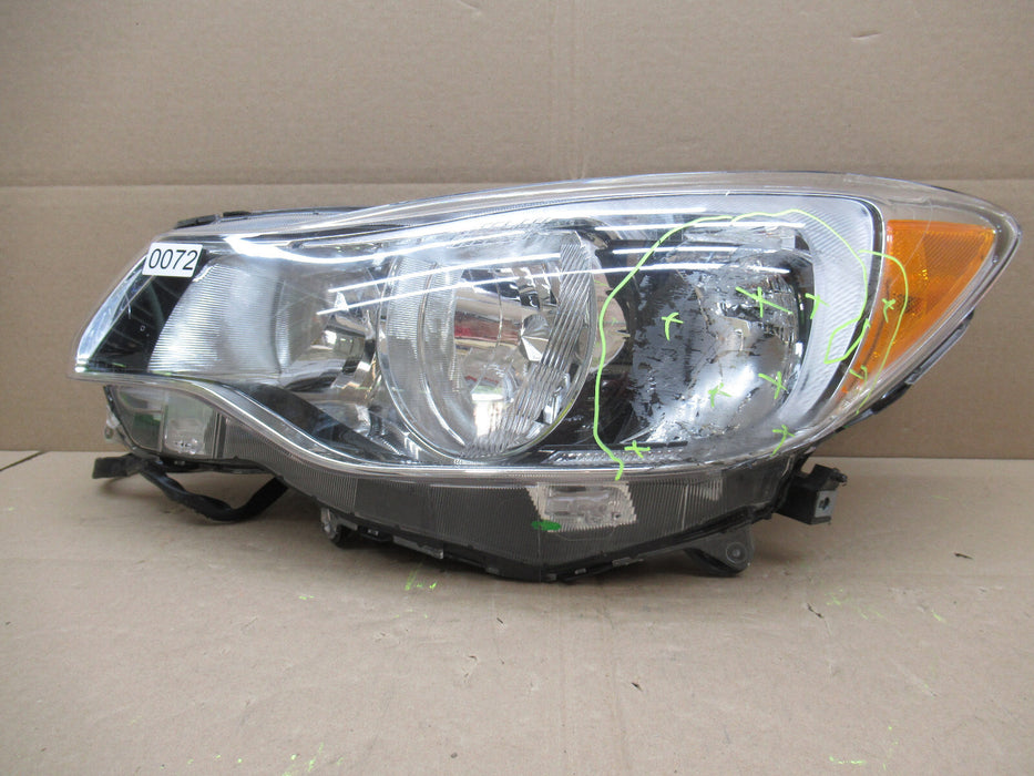 13 14 15 16 Subaru XV Crosstrek Impreza LH Left Driver Headlight Halogen OEM