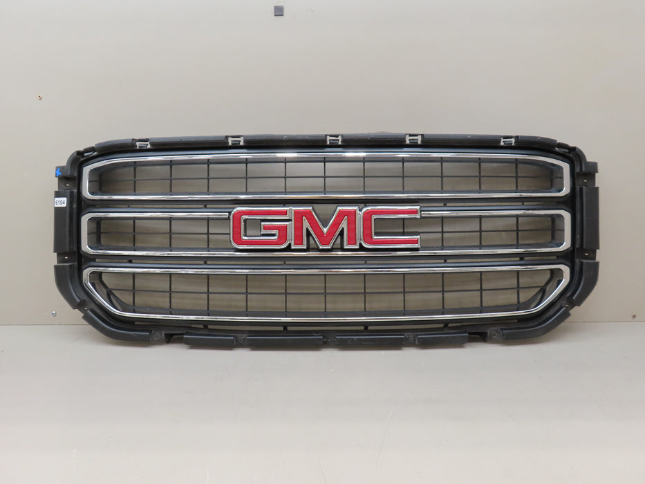 2015-2020 GMC YUKON XL FRONT BUMPER UPPER GRILLE GRILL OEM 84722258