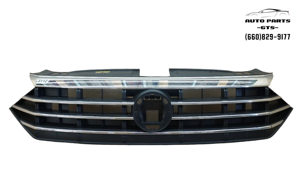 2019-2020 VOLKSWAGEN JETTA FRONT BUMPER RADIATOR GRILLE GRILL CHROME OEM 19 20