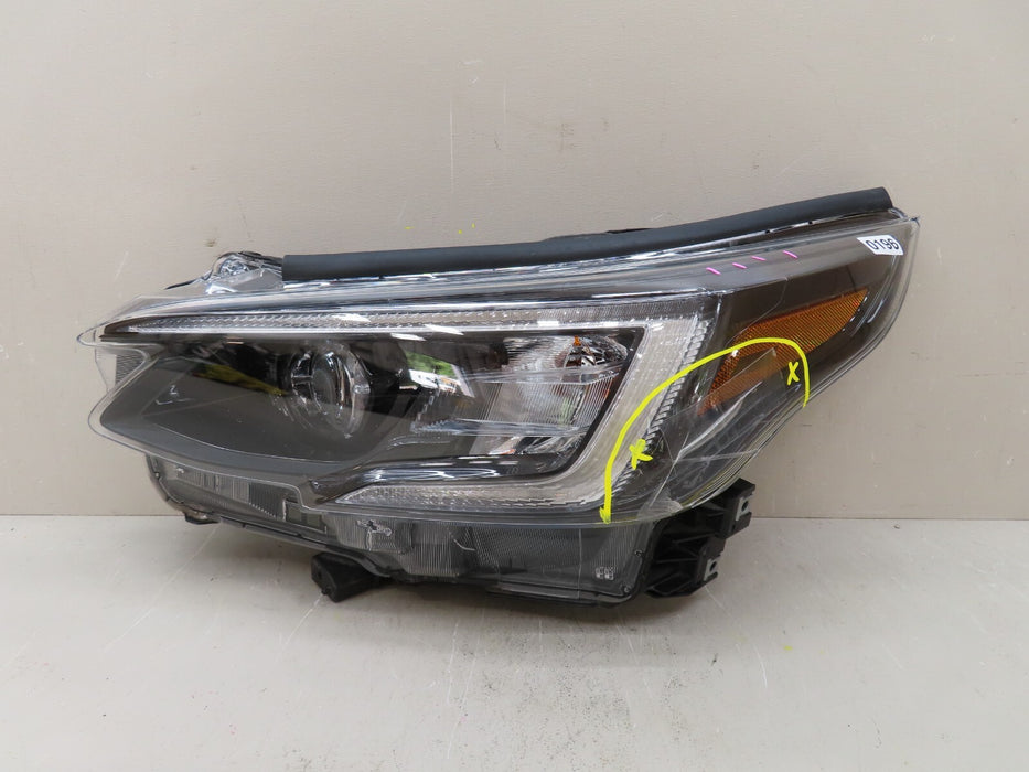 2020 2021 2022 SUBARU OUTBACK FRONT LEFT DRIVER SIDE HEADLIGHT LED OEM