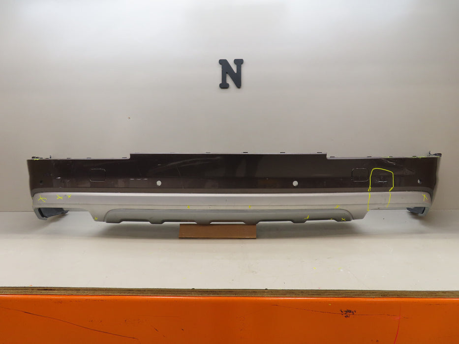 2016-2019 AUDI Q7 REAR BUMPER COVER W/VALANCE OEM 4MO807527B