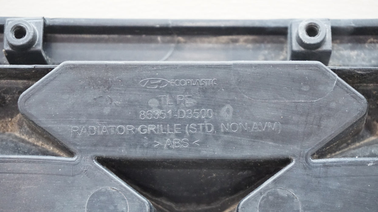 2019-2021 HYUNDAI TUCSON FRONT MAIN RADIATOR GRILLE OEM 86351-D3500