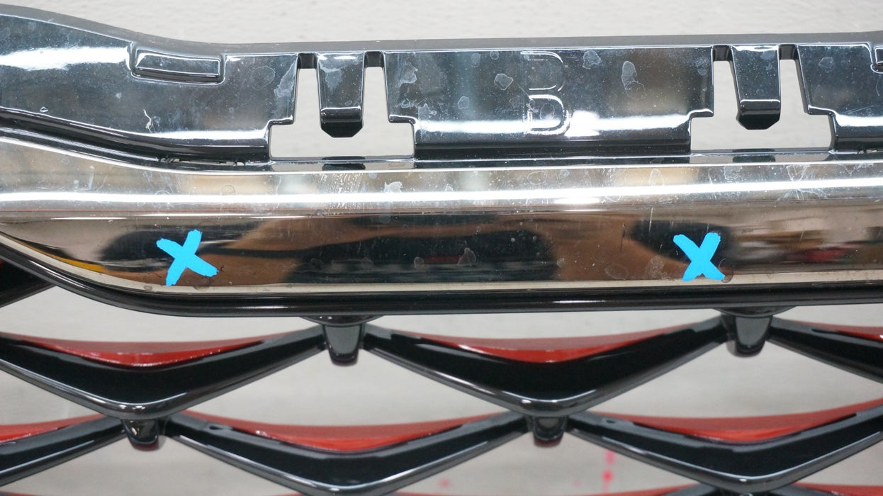 2019-2021 KIA FORTE GT-LINE FRONT UPPER RADIATOR GRILLE GRILL 86351-M6210 OEM