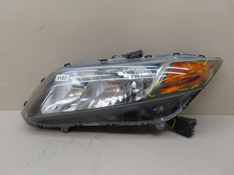2013-2015 HONDA CIVIC FRONT LEFT DRIVER SIDE HEADLIGHT OEM