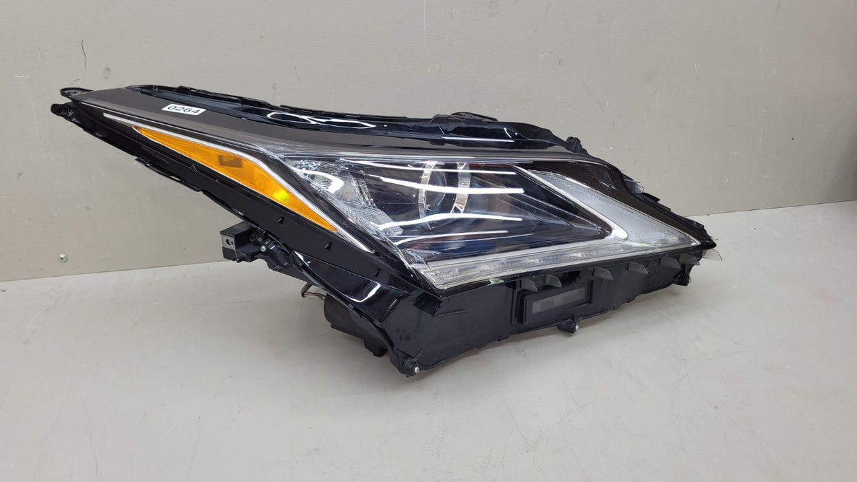 2016 2017 2018 2019 Lexus RX350 RX450h Right RH Passenger Side LED Headlight OEM