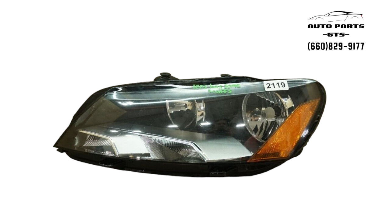 2012-2015 VOLKSWAGEN PASSAT LEFT DRIVER SIDE HEADLIGHT HALOGEN OEM 12 13 14 15