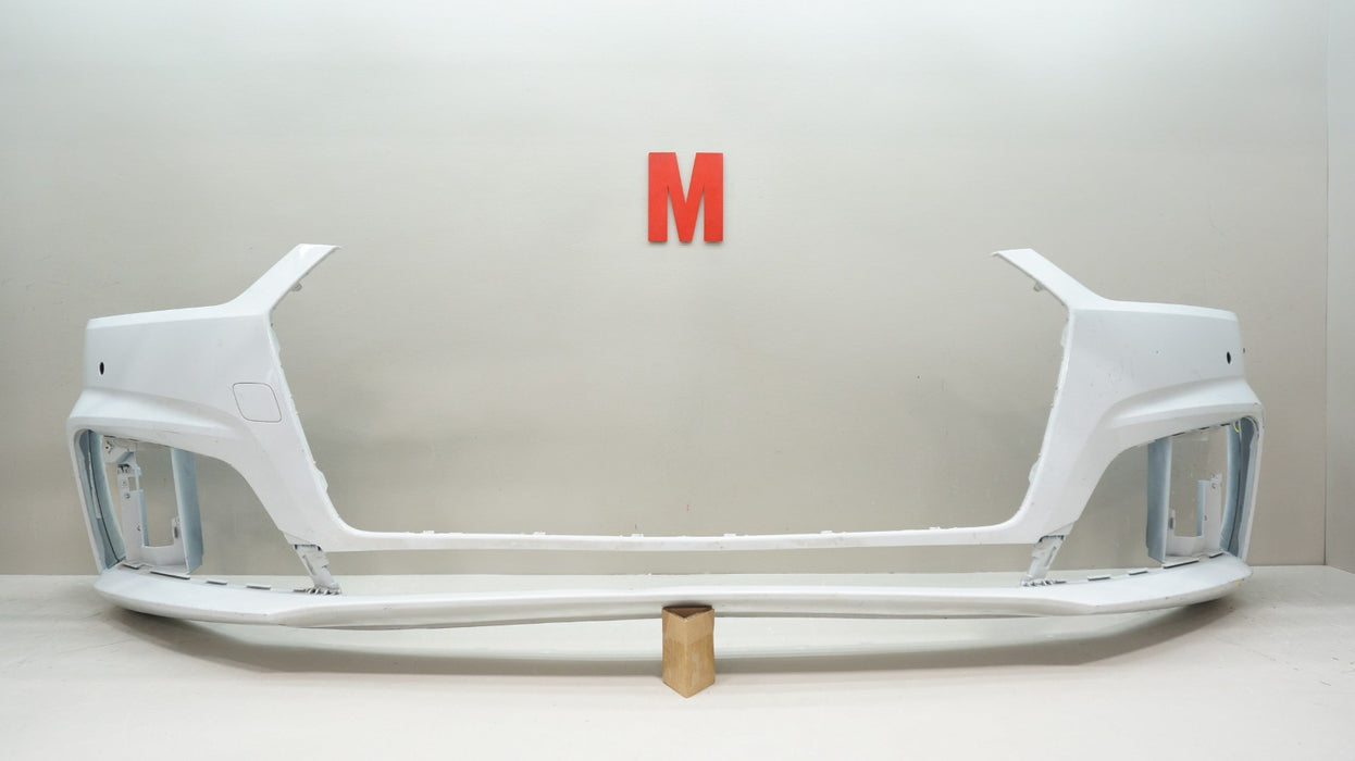 2018-2019 AUDI A5 S-LINE FRONT BUMPER COVER PANEL OEM 8W6807437F