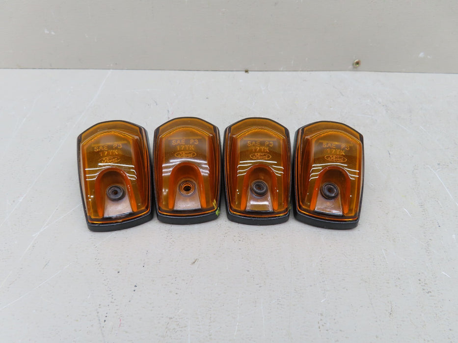 2017-2019 FORD F-250 F-350 SD ROOF MARKER LIGHT AMBER SET OF 4 OEM HC3B-15442