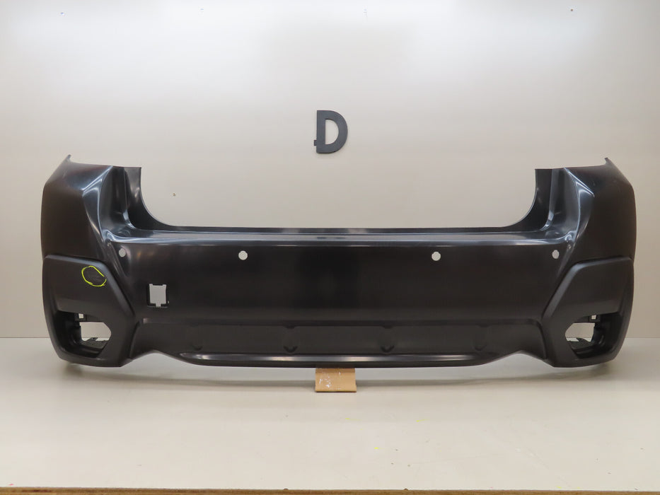 2018-2023 SUBARU CROSSTREK REAR BUMPER COVER W/SENSOR HOLES OEM 57704FL250