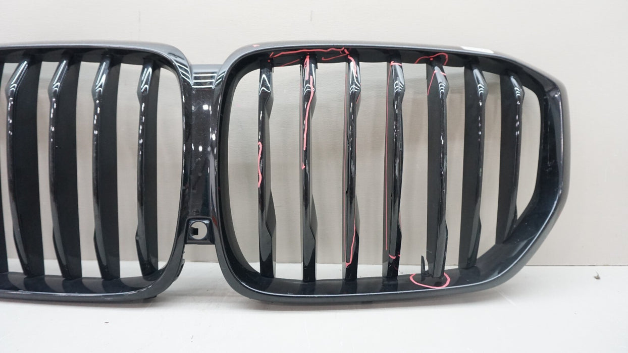 2019-2021 BMW X5 G05 FRONT CENTER RADIATOR GRILLE OEM 7454887