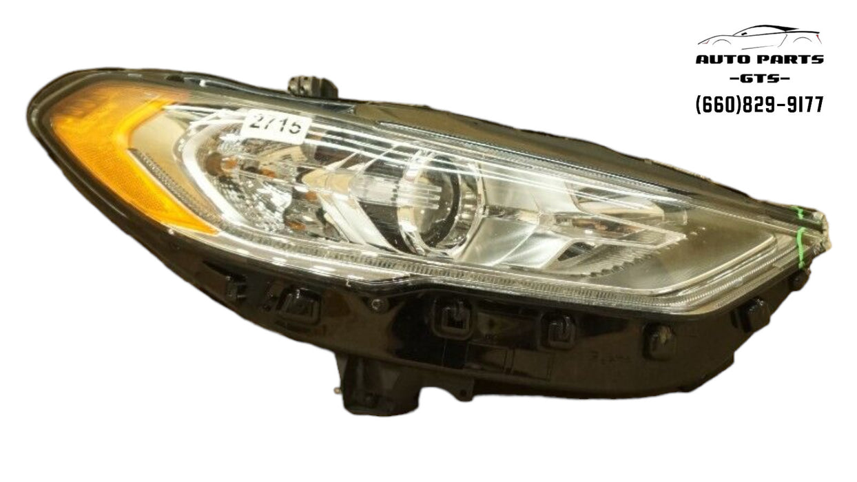 2013-2016 FORD FUSION FRONT RIGHT PASSENGER HEADLIGHT HALOGEN OEM 13 14 15 16