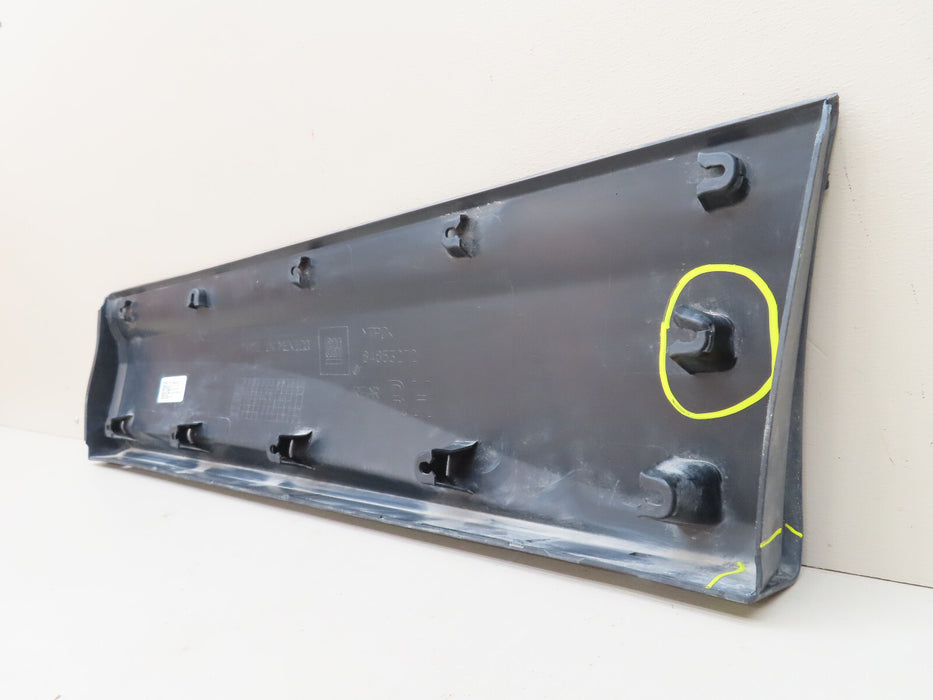2019-2023 CHEVROLET EQUINOX REAR RIGHT PASSENGER SIDE LOWER DOOR MOLDING OEM