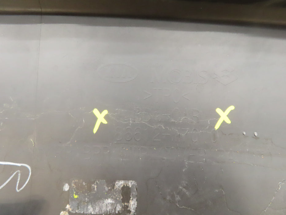 2019-2021 KIA FORTE REAR LOWER VALANCE BUMPER COVER OEM 86612-M7010