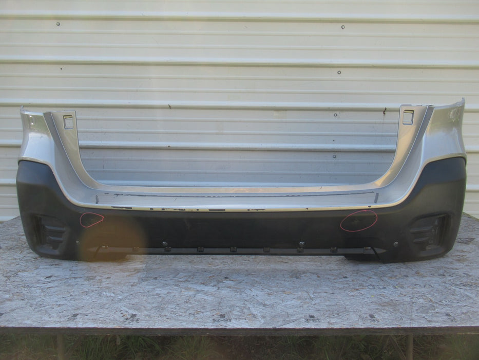 2020 SUBARU OUTBACK REAR BUMPER COVER PANEL W/ SENSOR HOLES 57704AN31A OEM