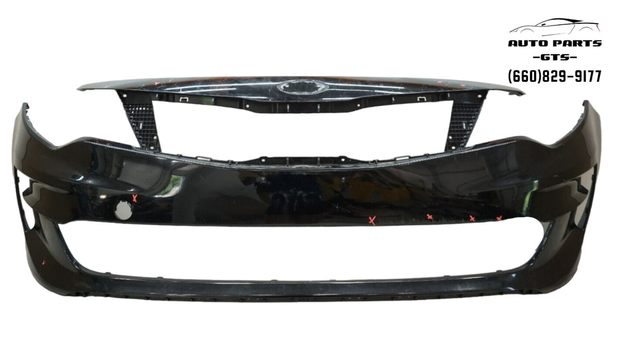 2016-2018 KIA OPTIMA EX LX 4DR SEDAN FRONT BUMPER COVER PANEL OEM 86511-D4000