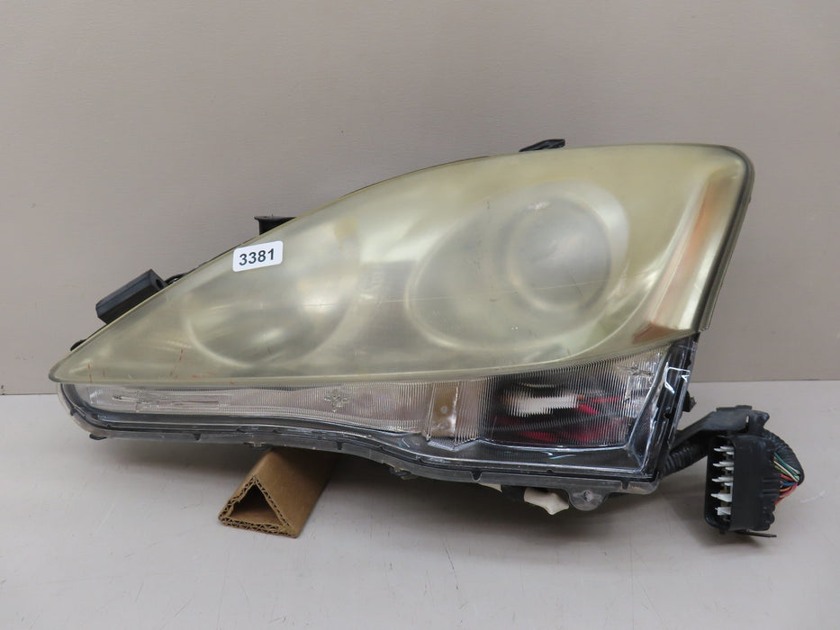 2006-2008 LEXUS IS250 IS350 FRONT LEFT DRIVER SIDE HEADLIGHT HID XENON OEM