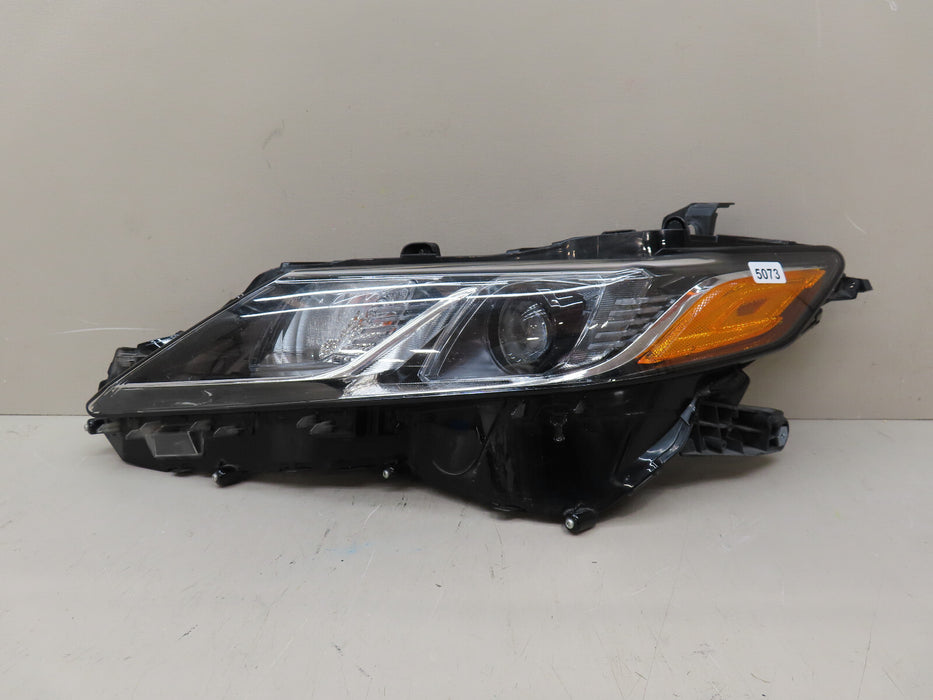 2018-2024 TOYOTA CAMRY FRONT LEFT DRIVER SIDE LED HEADLIGHT OEM 5073