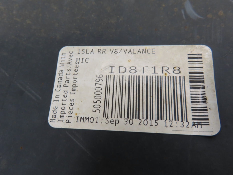 2015-2023 DODGE CHALLENGER REAR LOWER BUMPER COVER DIFFUSER OEM