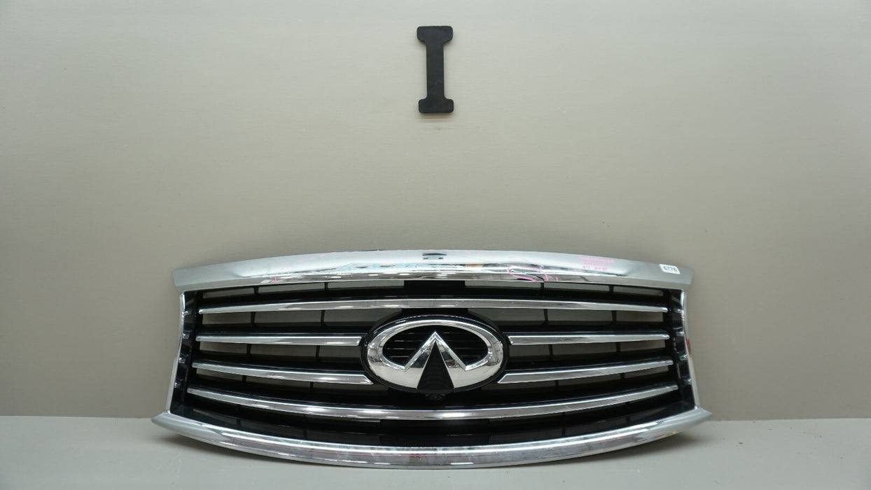 2013-2015 INFINITI JX35 QX60 FRONT UPPER MAIN GRILLE W/CAMERA 62310 3JA0B OEM