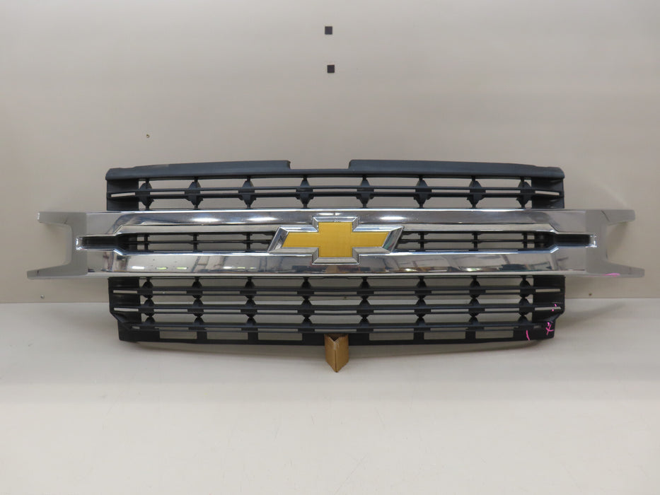 2019-2021 CHEVROLET SILVERADO 1500 FRONT BUMPER RADIATOR GRILLE OEM