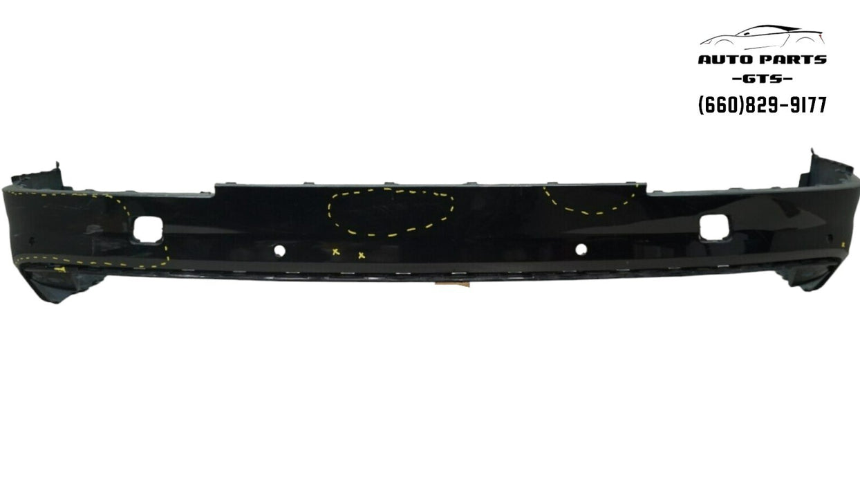 2017-2019 AUDI Q7 REAR LOWER BUMPER COVER VALANCE OEM 4M0807527B