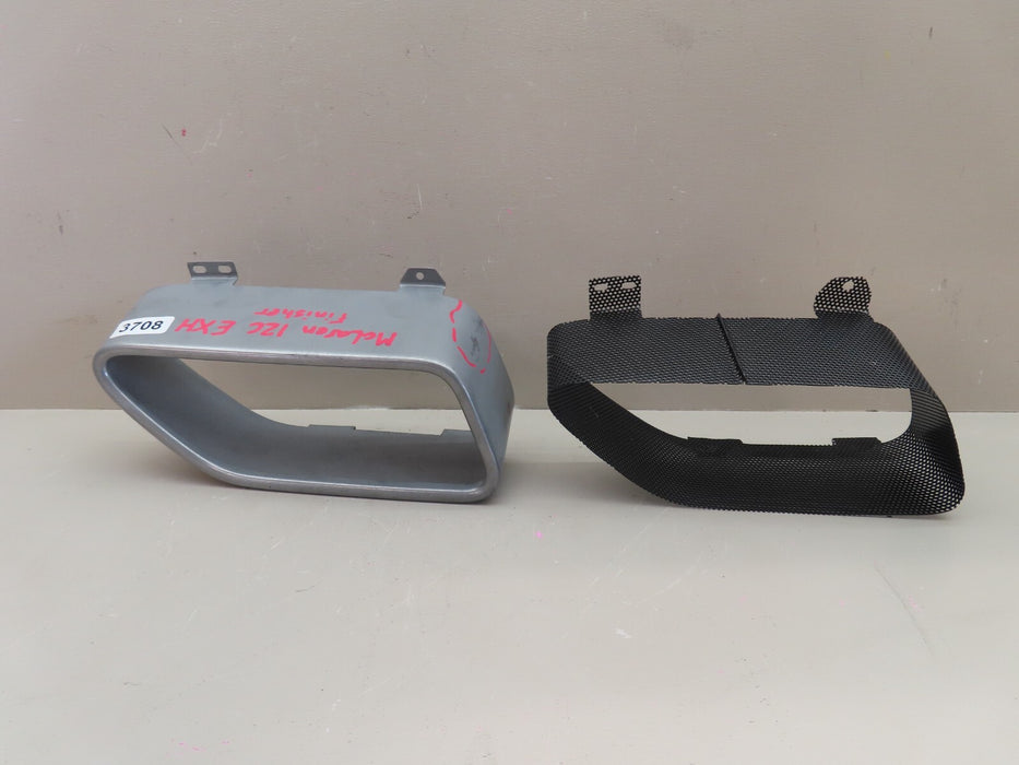 2012-2014 MCLAREN MP4-12C REAR LEFT DRIVER SIDE EXHAUST MUFFLER END TIP OEM