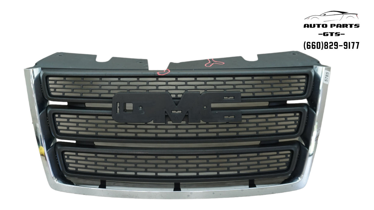 2010-2015 GMC TERRAIN FRONT BUMPER UPPER GRILL GRILLE OEM 25914588