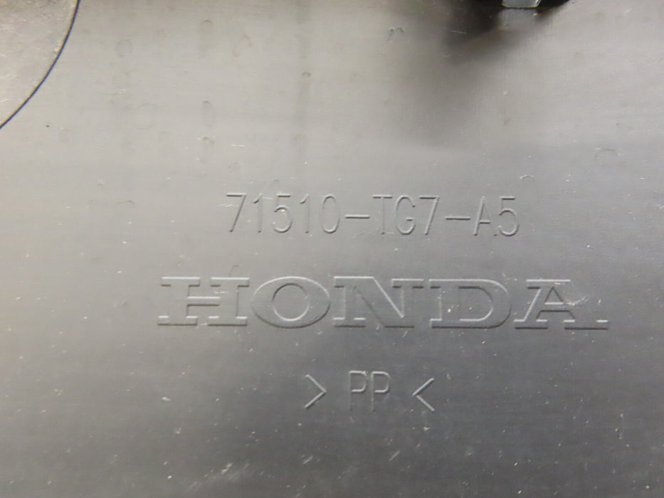 2019-2021 HONDA PILOT REAR BUMPER COVER LOWER VALANCE OEM 71510-TG7-A5