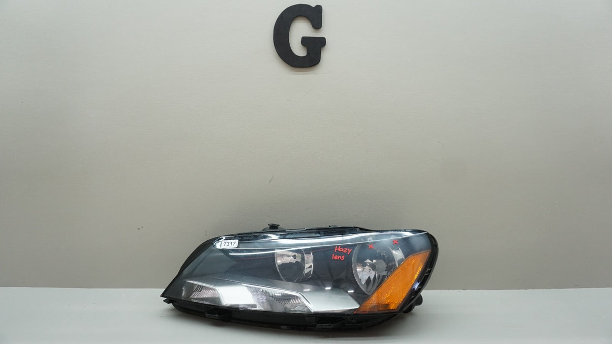 2012-2015 VOLKSWAGEN PASSAT FRONT LEFT DRIVERS SIDE HEADLIGHT OEM HALOGEN
