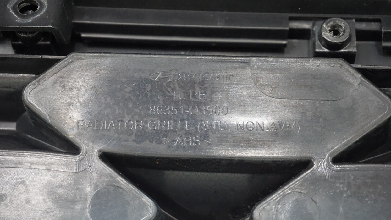 2019-2021 HYUNDAI TUCSON FRONT RADIATOR GRILLE GRILL OEM 86351-D3500