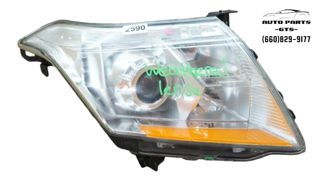 2010-2013 CADILLAC SRX FRONT LEFT DRIVERS SIDE HALOGEN HEADLIGHT OEM 10 11 12 13