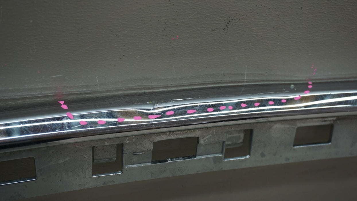 2015-2022 JEEP GRAND CHEROKEE REAR BUMPER TRIM CHROME MOLDING 6CG06SZ7AB OEM