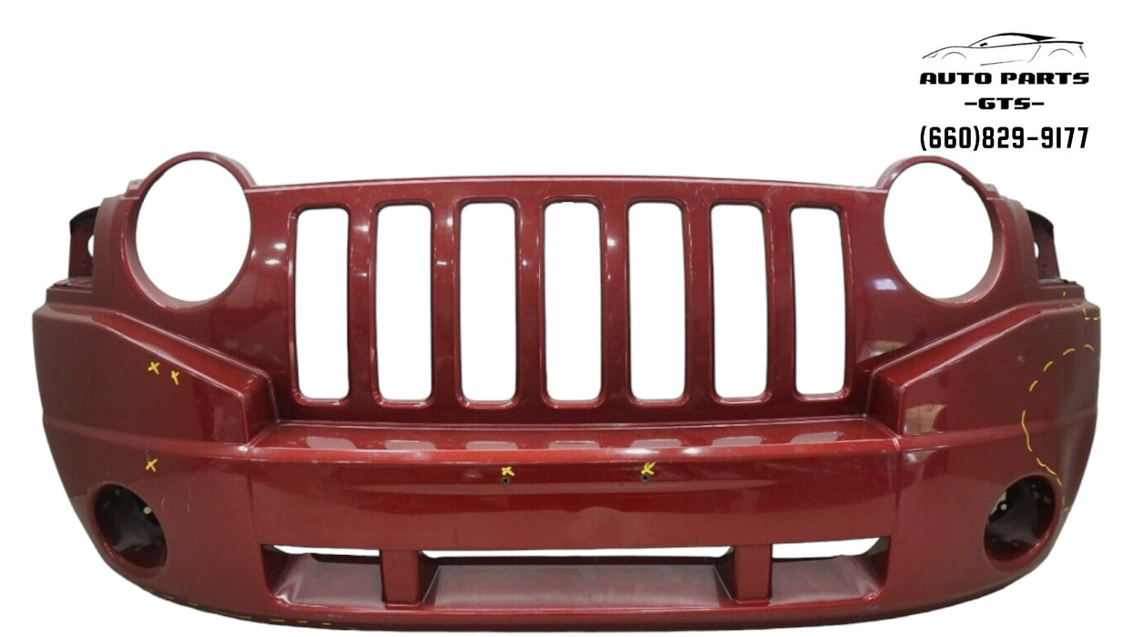 2007-2010 JEEP COMPASS FRONT BUMPER COVER RED 05116471AB OEM 07 08 09 10