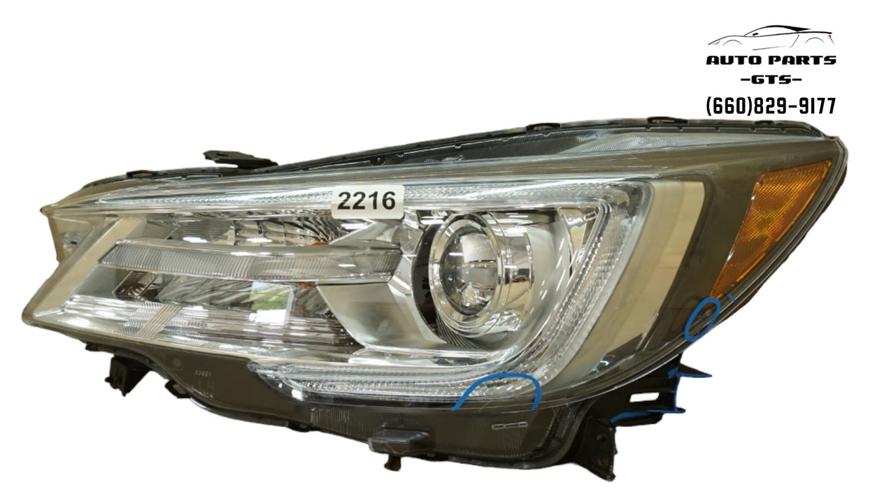2018-2019 SUBARU OUTBACK/LEGACY FRONT LEFT DRIVER SIDE HEADLIGHT HALOGEN OEM