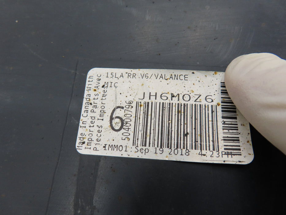 2015-2023 DODGE CHALLENGER REAR LOWER BUMPER COVER VALANCE OEM 15LA-209AA