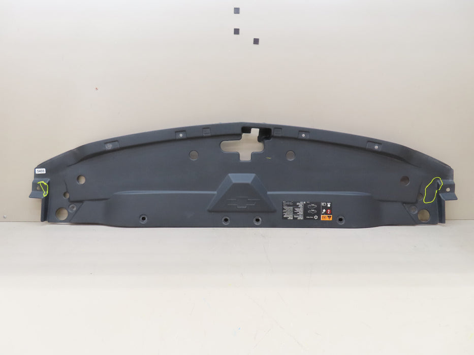 2014 2015 CHEVROLET SILVERADO 1500 FRONT RADIATOR SUPPORT SPLASH COVER OEM