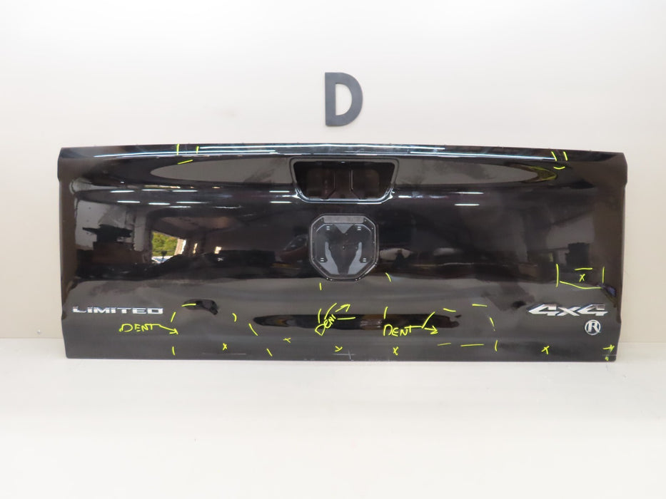 2019-2022 DODGE RAM 1500 LIMITED 4X4 PICKUP REAR TAILGATE TRUNK LID SHELL OEM