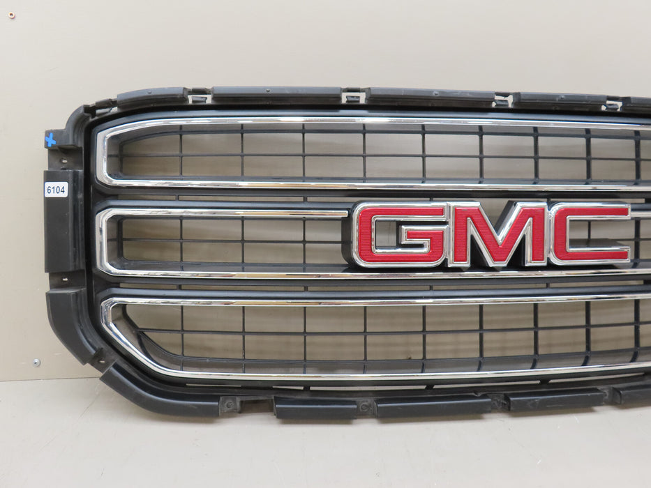 2015-2020 GMC YUKON XL FRONT BUMPER UPPER GRILLE GRILL OEM 84722258