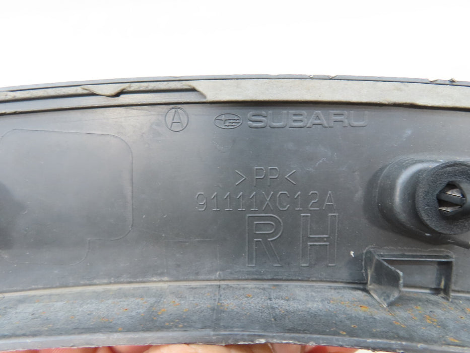 2019-2021 SUBARU ASCENT RIGHT FENDER FLARE WHEEL ARCH MOLDING OEM 91111XC12A