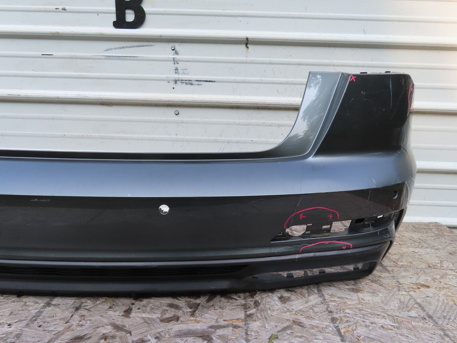 2019-2022 AUDI A6 S-LINE REAR BUMPER COVER W/ LOWER VALANCE PANEL OEM 4K5807511F