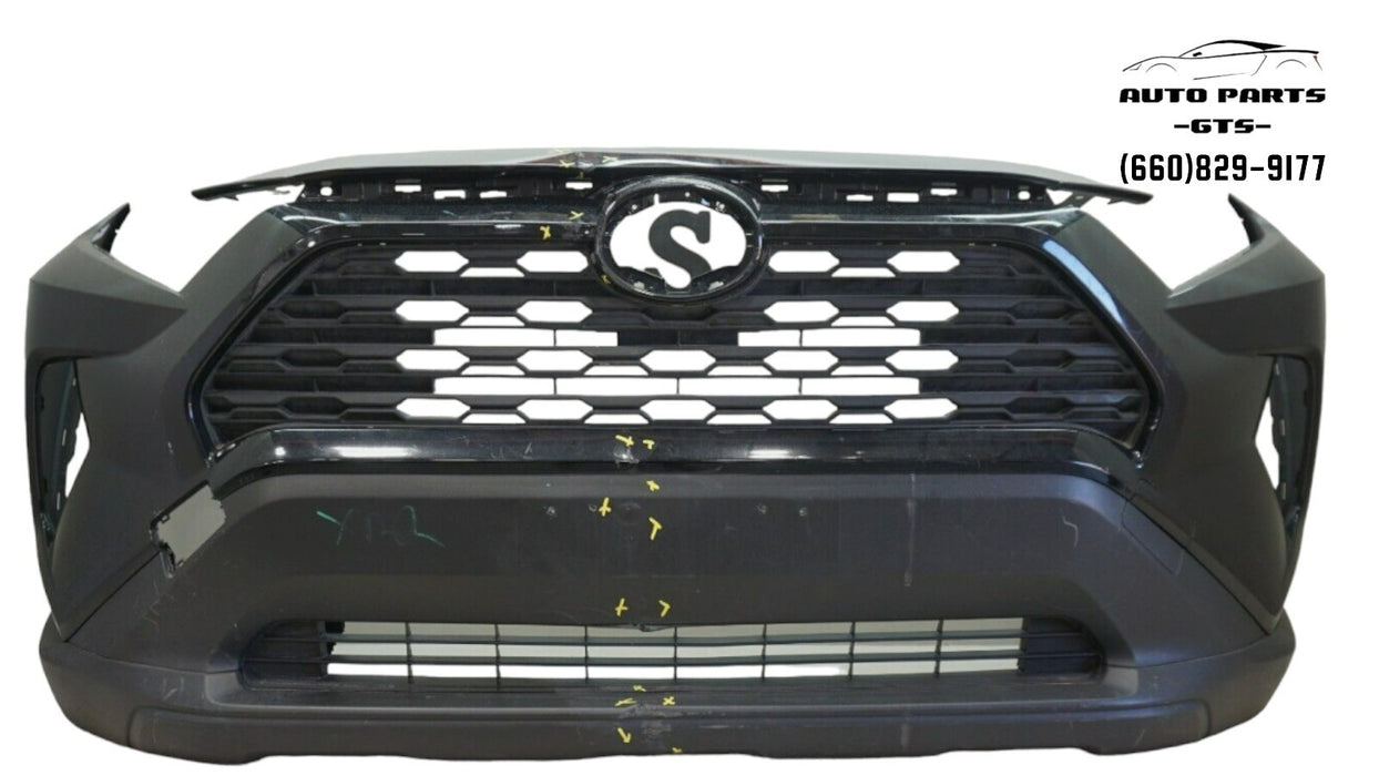 2019-2023 TOYOTA RAV4 FRONT BUMPER COVER W/ LOWER 53113-0R090 OEM 19 20 21 22 23