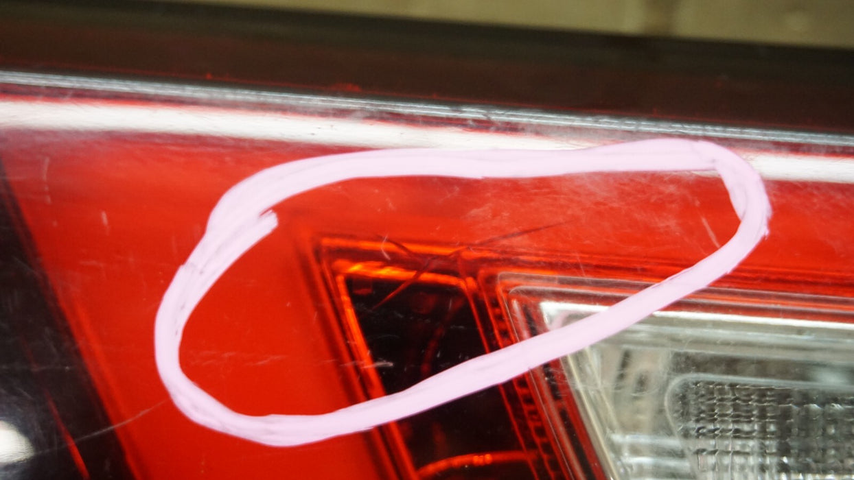 2019-2021 INFINITI QX60 LEFT DRIVER SIDE TAIL LIGHT HALOGEN HALOGEN OEM 19 20 21