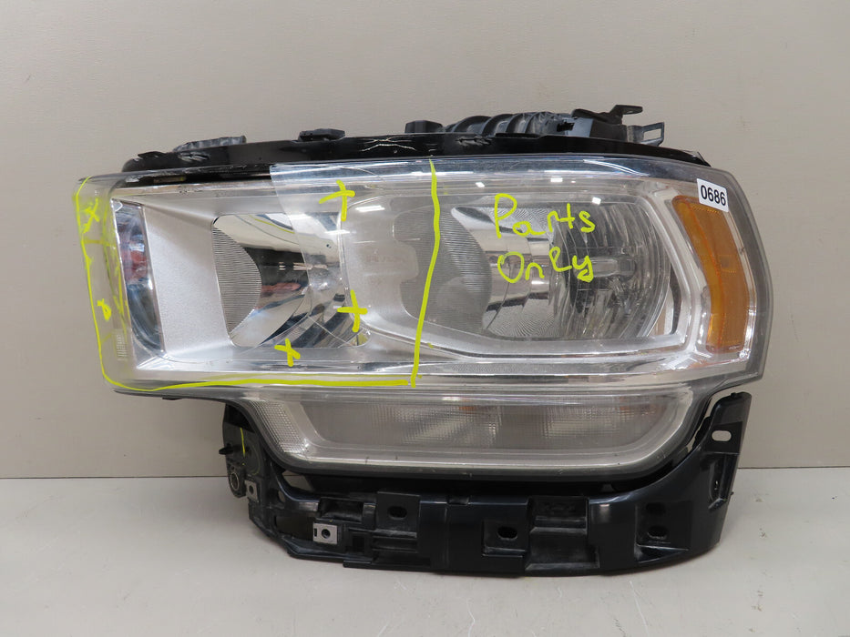 2019-2022 DODGE RAM 2500 3500 FRONT LEFT DRIVER HEADLIGHT HALOGEN OEM PARTS ONLY