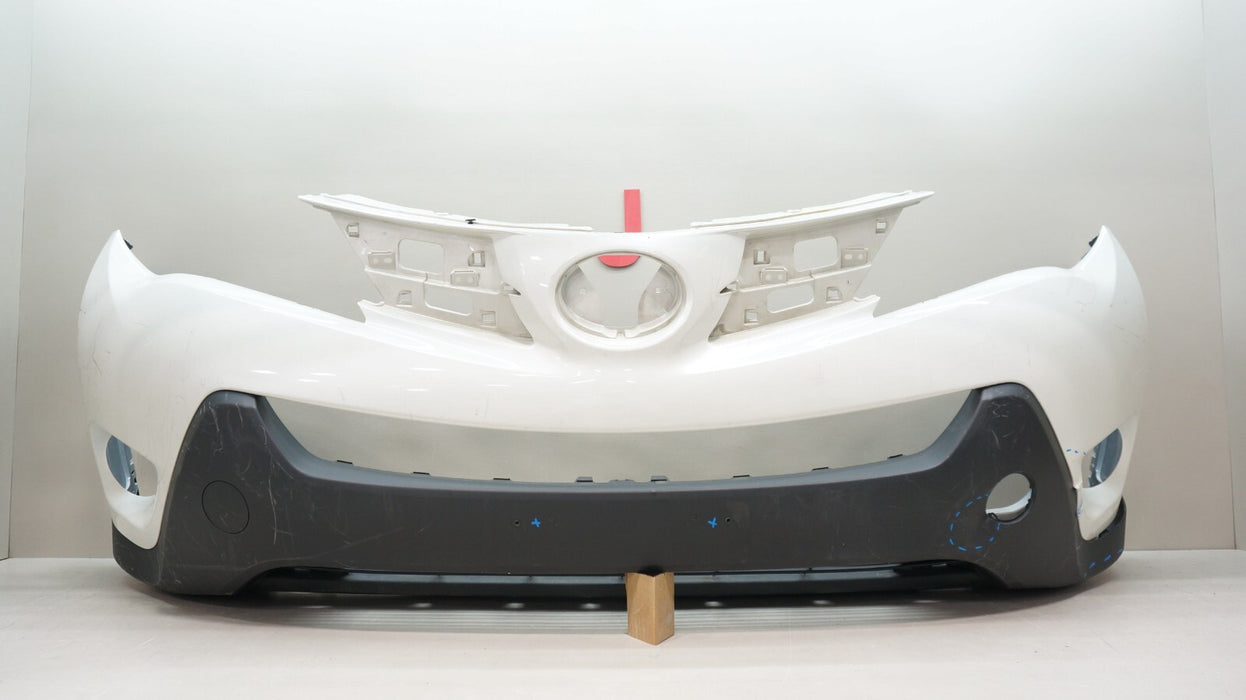 2013-2015 TOYOTA RAV4 FRONT BUMPER COVER PANEL OEM 52411-0R010