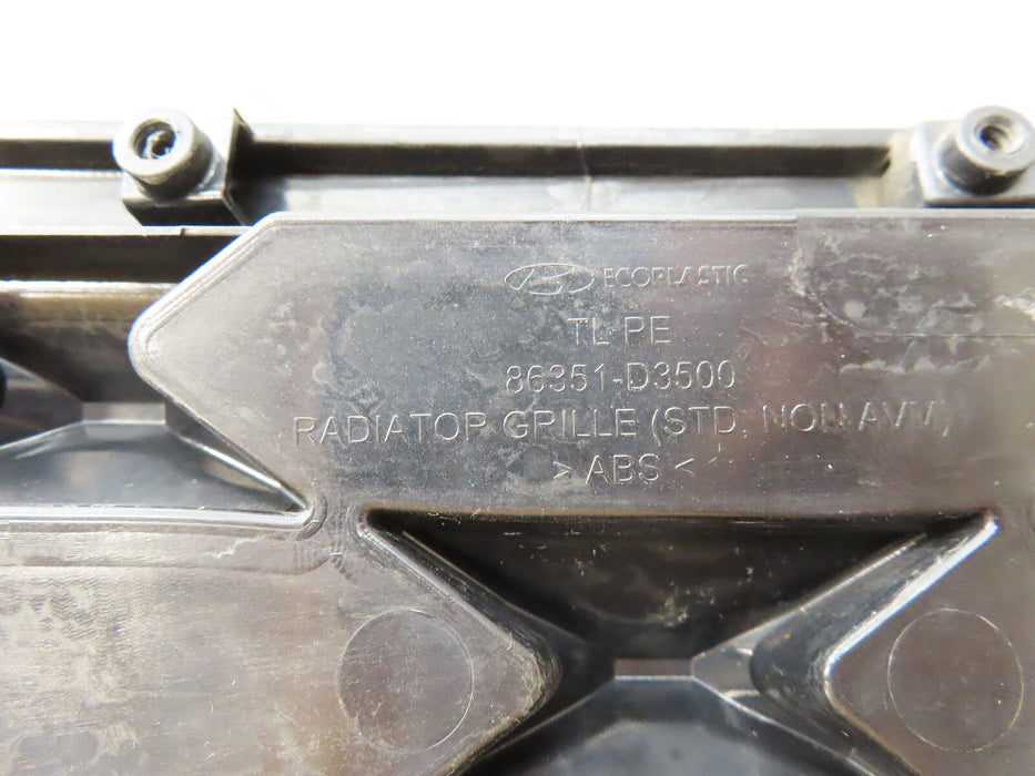 2019-2021 HYUNDAI TUCSON FRONT MAIN RADIATOR GRILLE OEM 86351-D3500