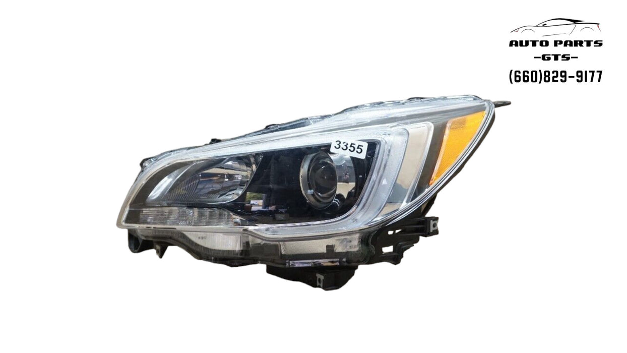 2015-2017 SUBARU LEGACY OUTBACK FRONT LEFT DRIVER SIDE HEADLIGHT HEADLAMP OEM