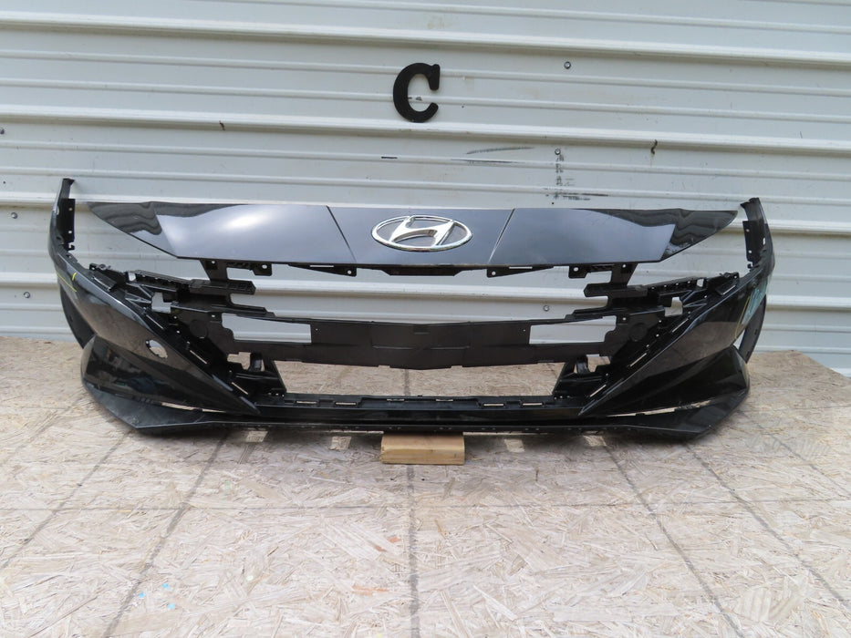 2021-2022 HYUNDAI ELANTRA FRONT BUMPER COVER W/ EMBLEM BADGE OEM 86511-AA000 RP